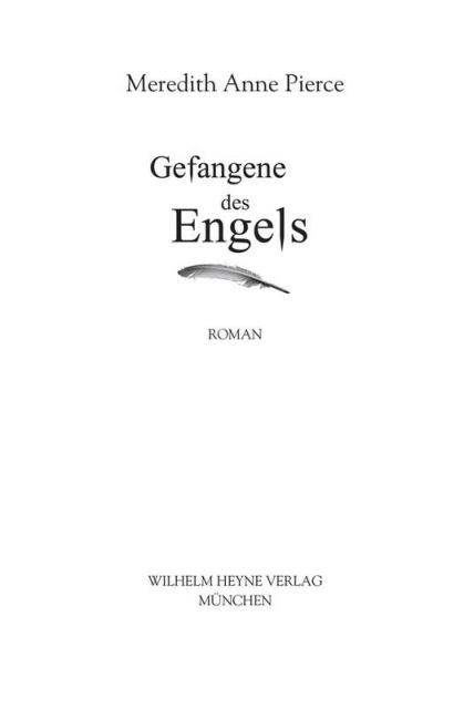 Gefangene des Engels: Roman