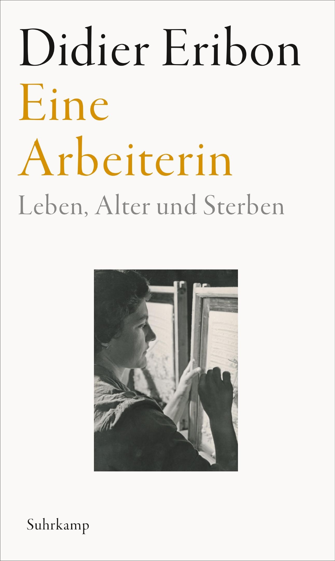 Eine Arbeiterin: Leben, Alter und Sterben