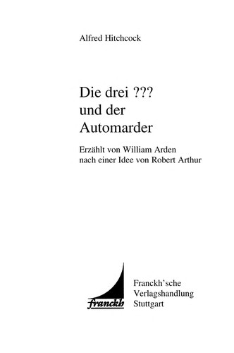 Die drei ??? - und der Automarder