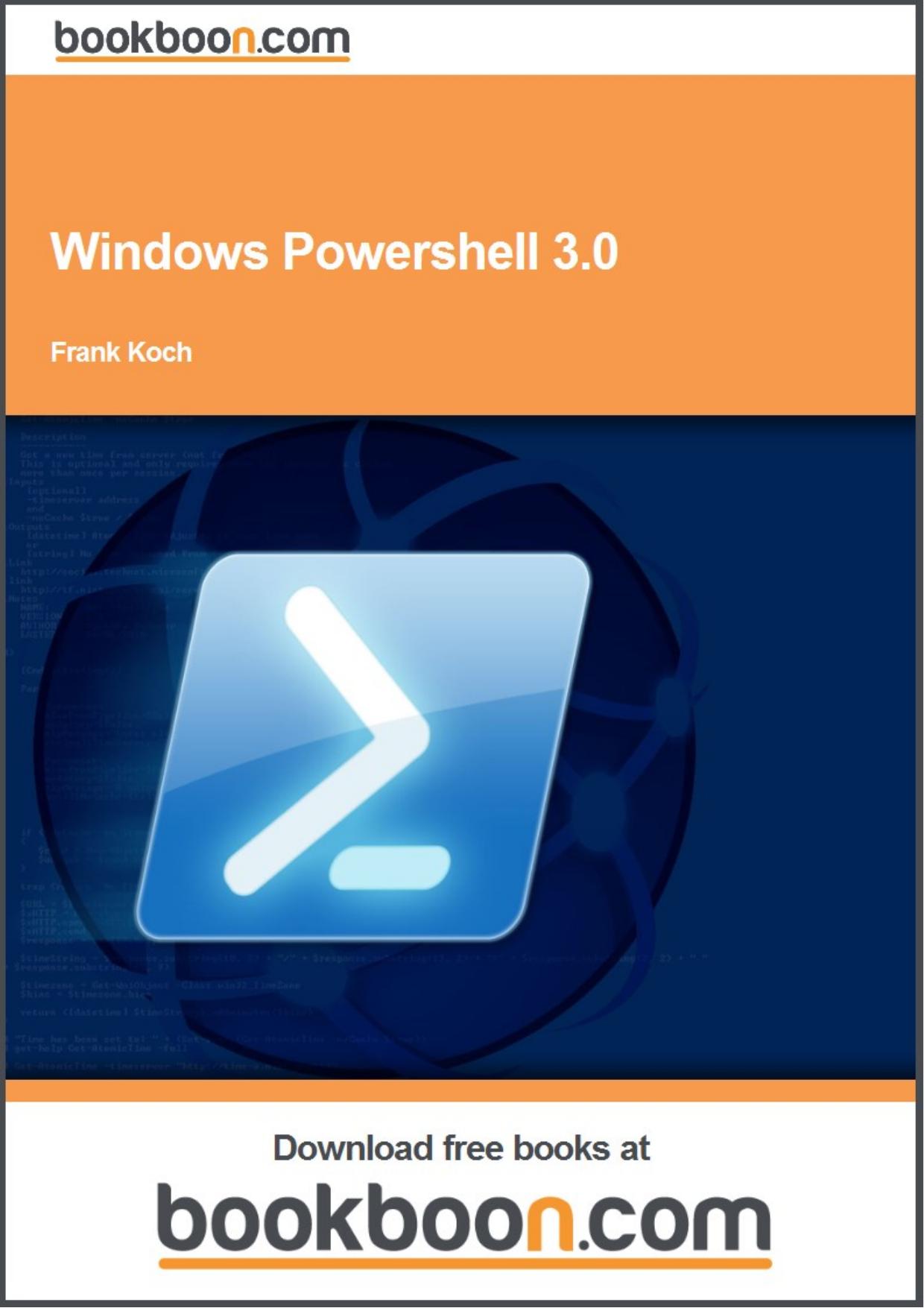 Windows Powershell 3.0